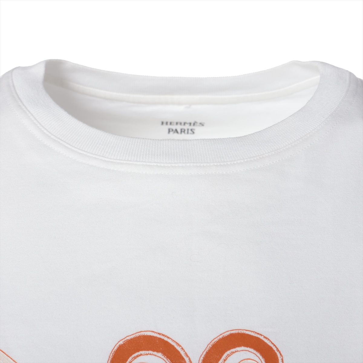 HERMES エルメス Tシャツ・カットソー 38(S位) 白 【古着】