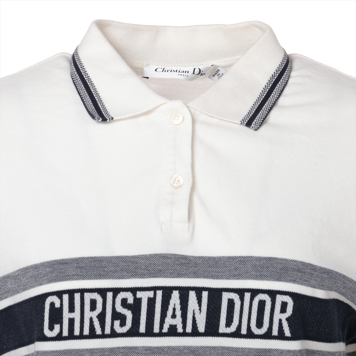 Dior クリスチャン ディオール スポーツ ポロシャツ M ホワイト