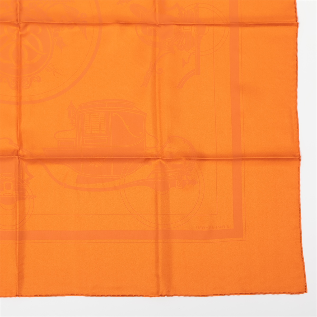 HERMES オレンジ スカーフ 新品タグ付き 楽天市場】【新品同様】エルメス HERMES スカーフ（タグ付き