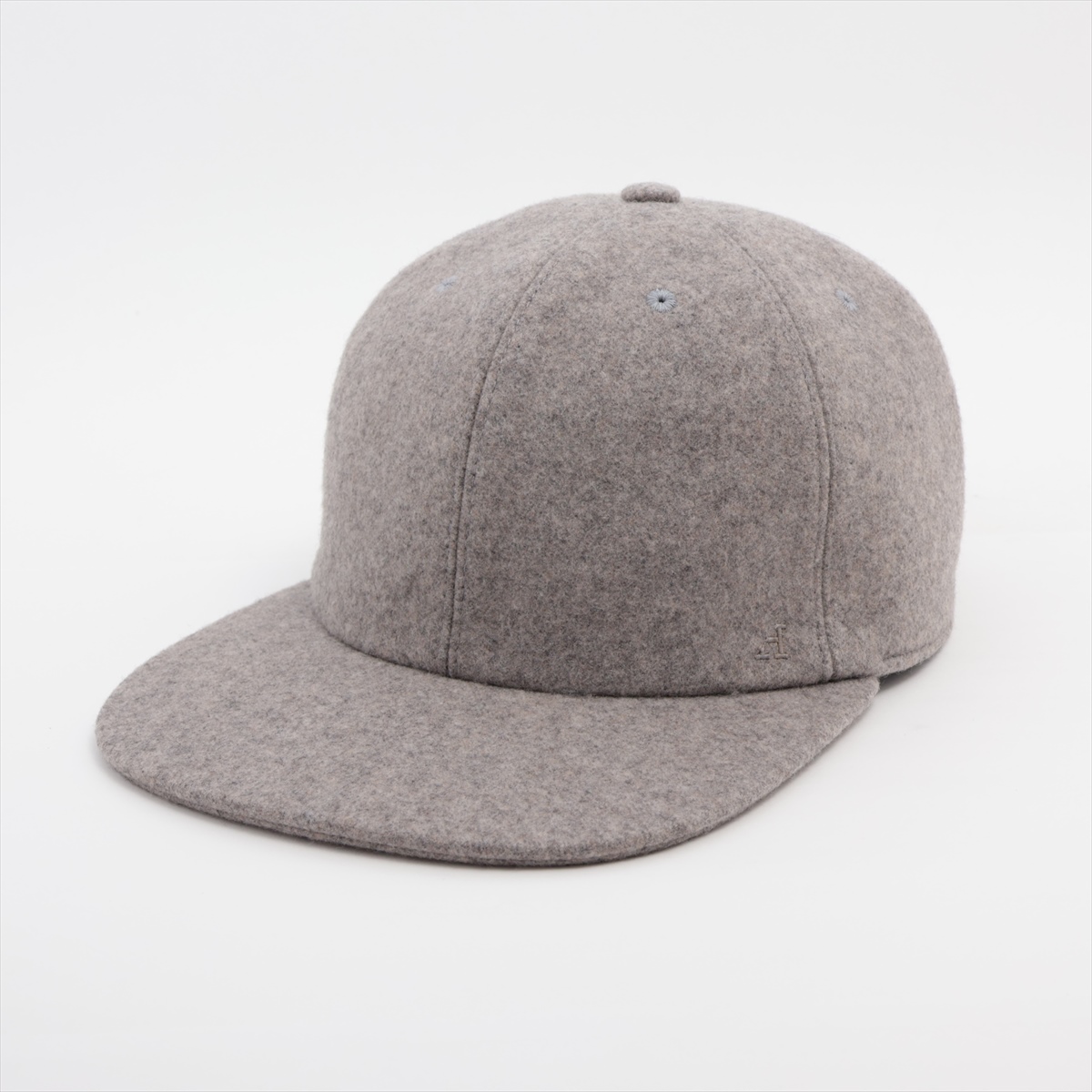 エルメス セリエ キャップ 58 カシミヤ グレー DP019625｜中古