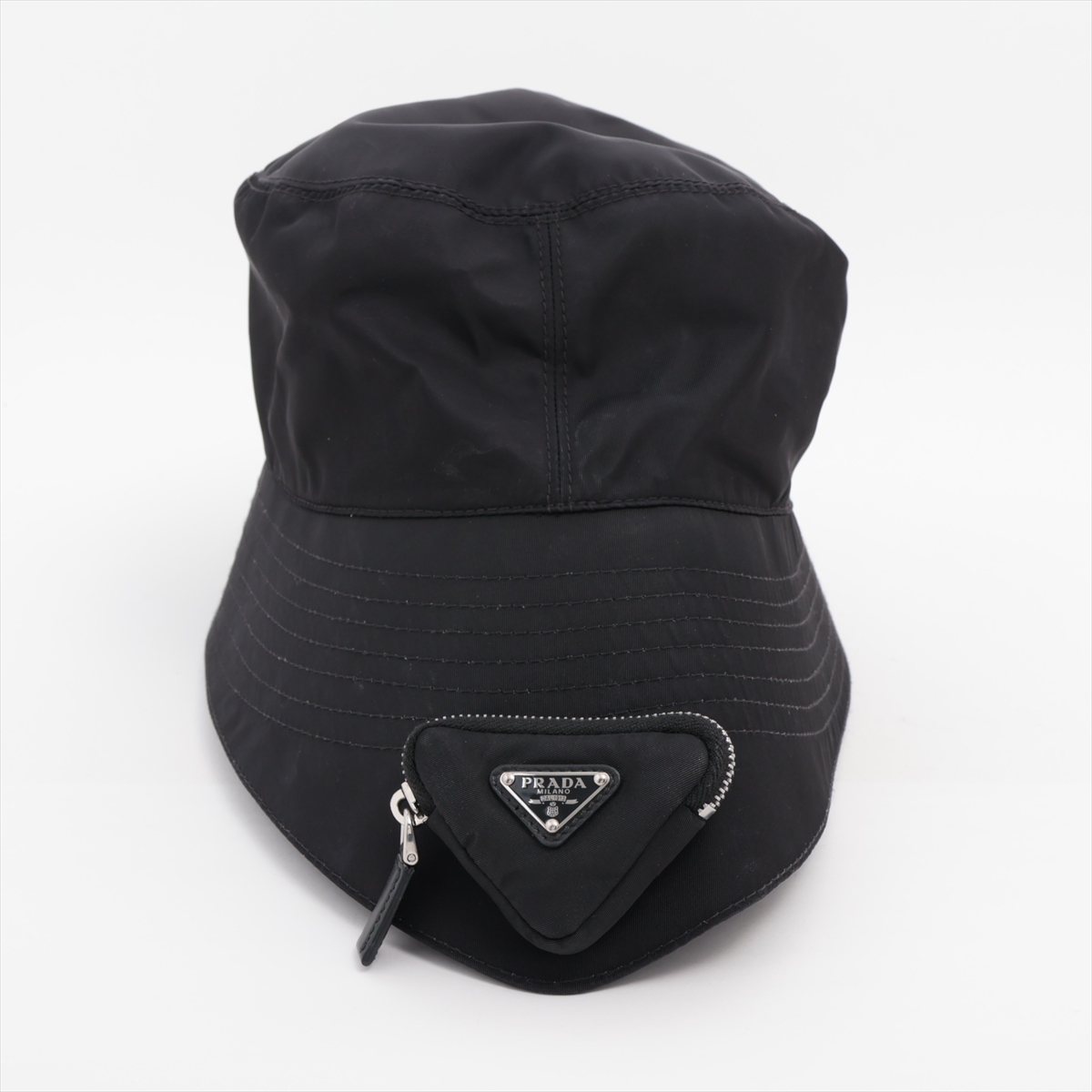 PRADA バケットハット Sサイズ PRE-NYLON 希少】Prada Re-Nylon バケットハットSサイズ - メルカリ