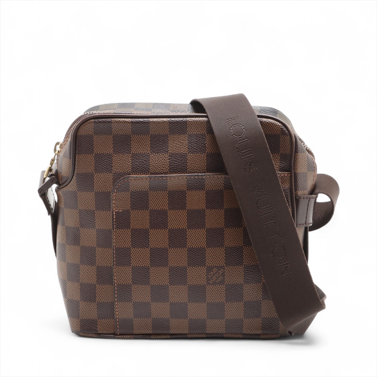 【七福神】ルイヴィトン LOUIS VUITTON ダミエ オラフPM ヴィトン ダミエ オラフPM N41442 ブラウン A3771117｜中古