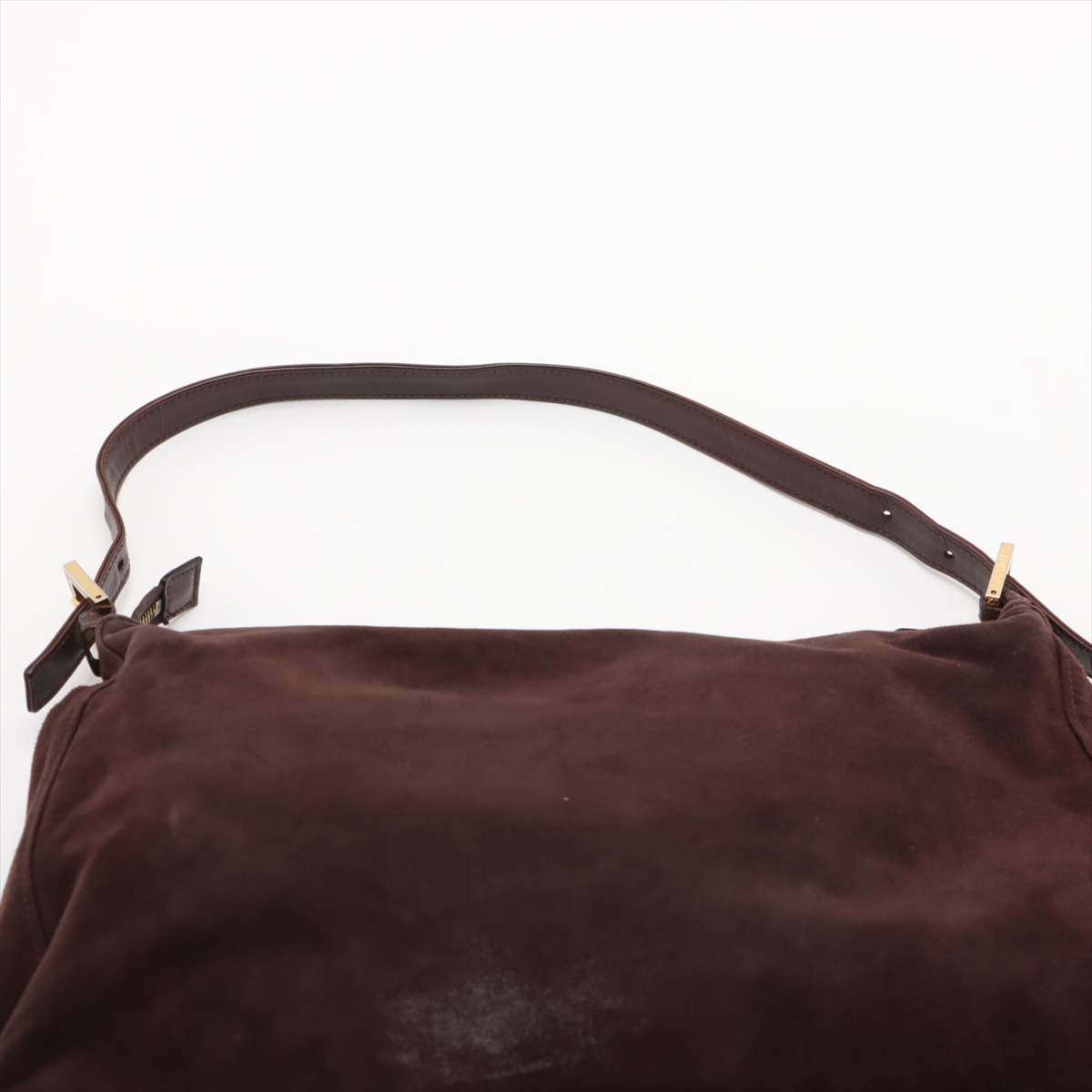 【極美品】フェンディ マンマバケット ショルダーバッグ スエードレザー ブラウン FENDI - 【FENDI】フェンディ マンマ・バケット ショルダー