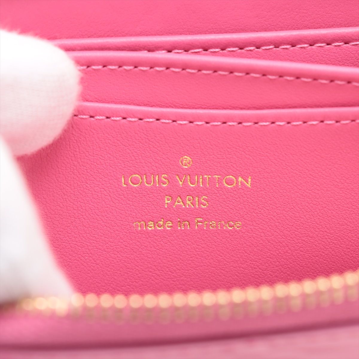 Louis Vuitton Vernis Other M82976 Pink Coin Purse Zippy Coin
