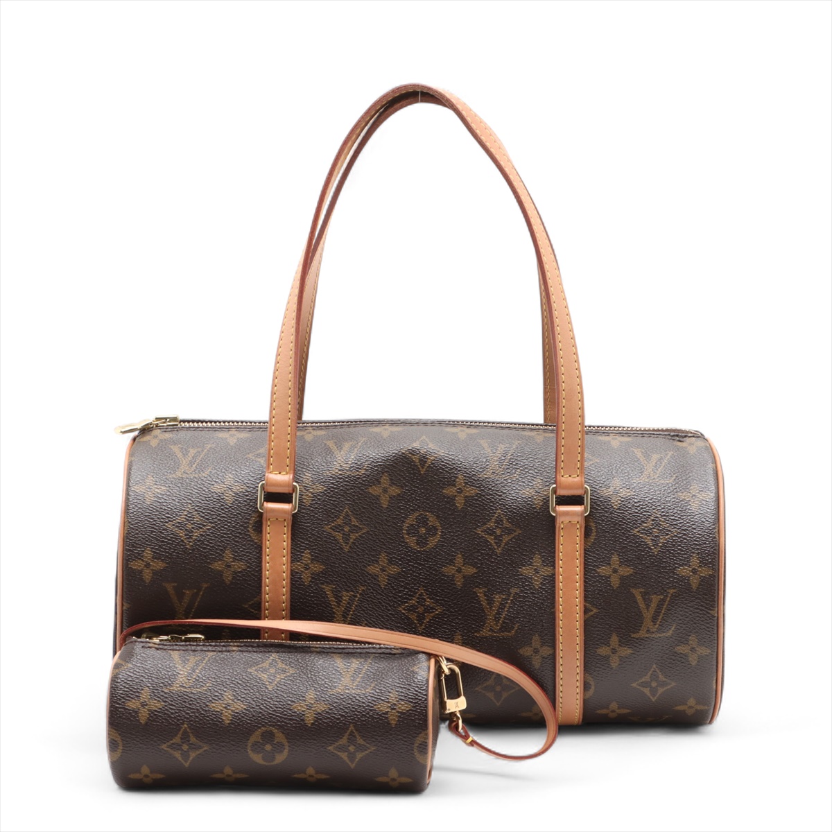 【LOUIS VUITTON】ダミエ パピヨン ポシェット ハンドバッグ ルイヴィトン パピヨン ショルダーバッグ｜中古ブランド品