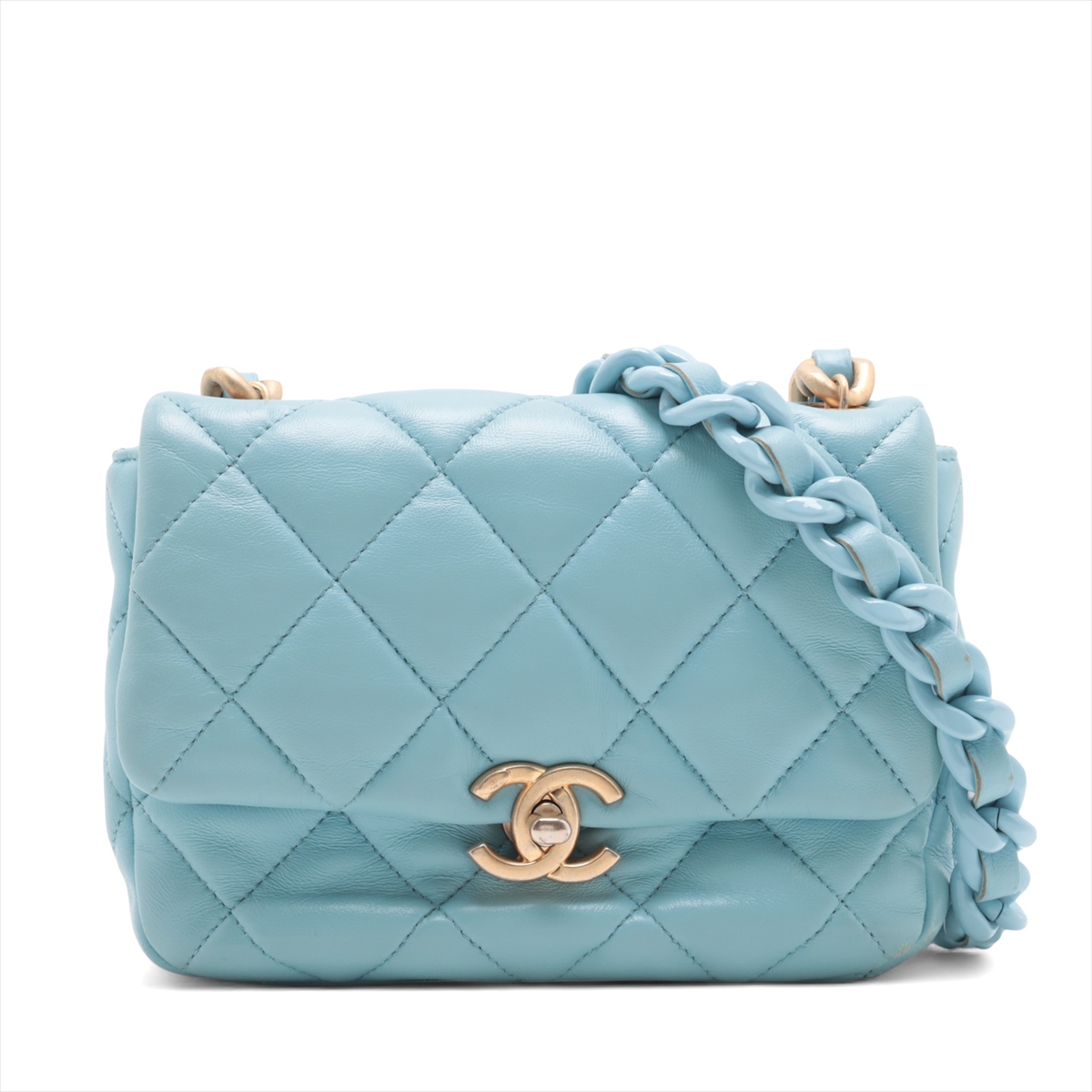 【美シルエット】CHANEL フレア パイピング プルオーバー ホーボー バッグ、メタリック カーフスキン、シルバー