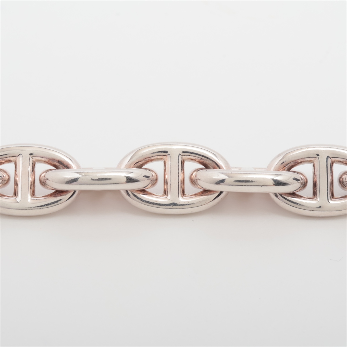 HERMES エルメス シェーヌダンクル ブレスレット M 18コマ　シルバー HERMES エルメス ブレスレット シェーヌダンクルMM 18コマ Ag925