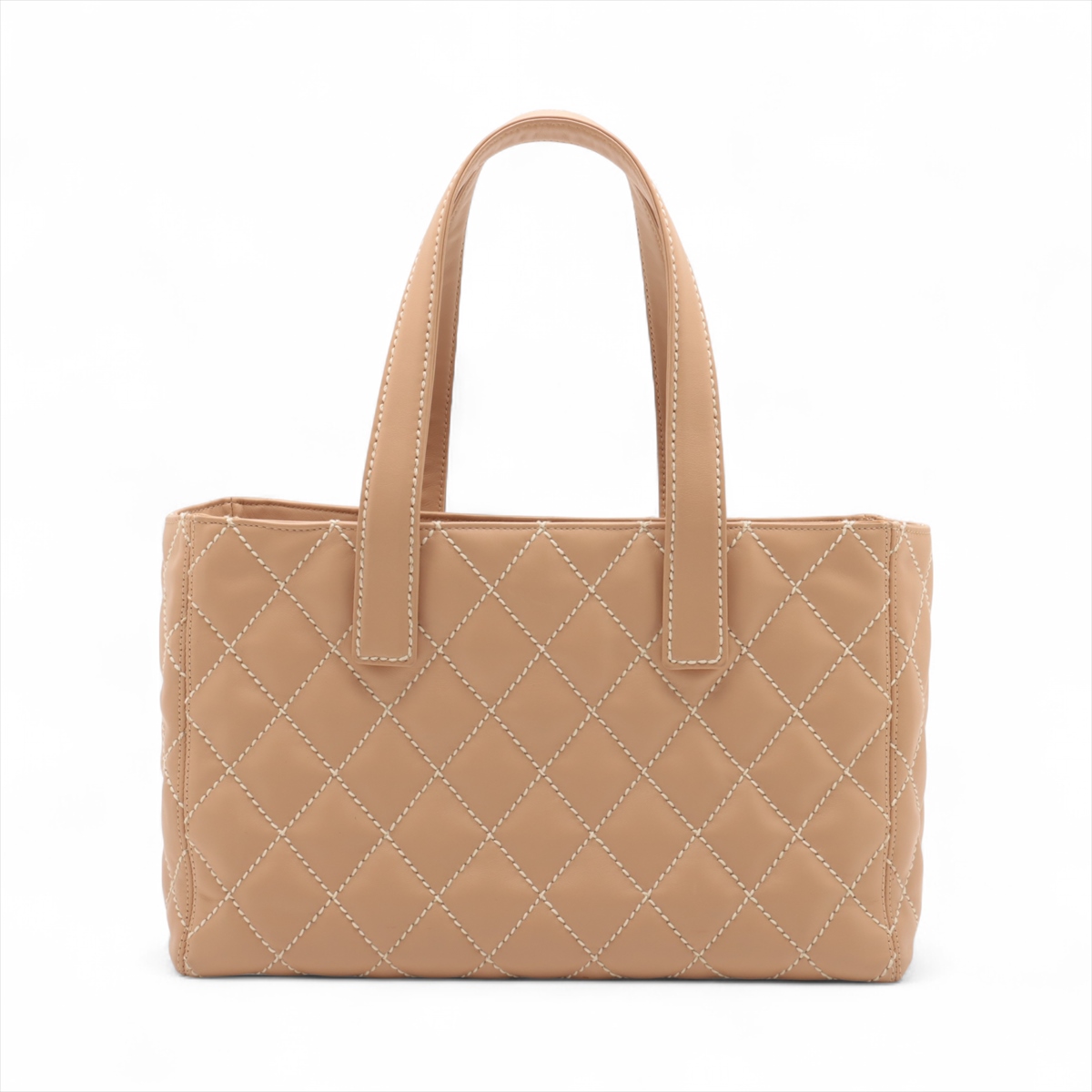 CHANEL ワイルドステッチ 2002年頃 トートバッグ ベージュ