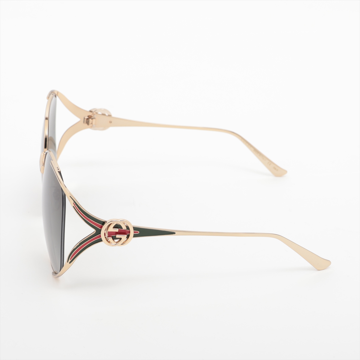 ✨GUCCI ✨ グッチ インターロッキング サングラス ゴールド金具