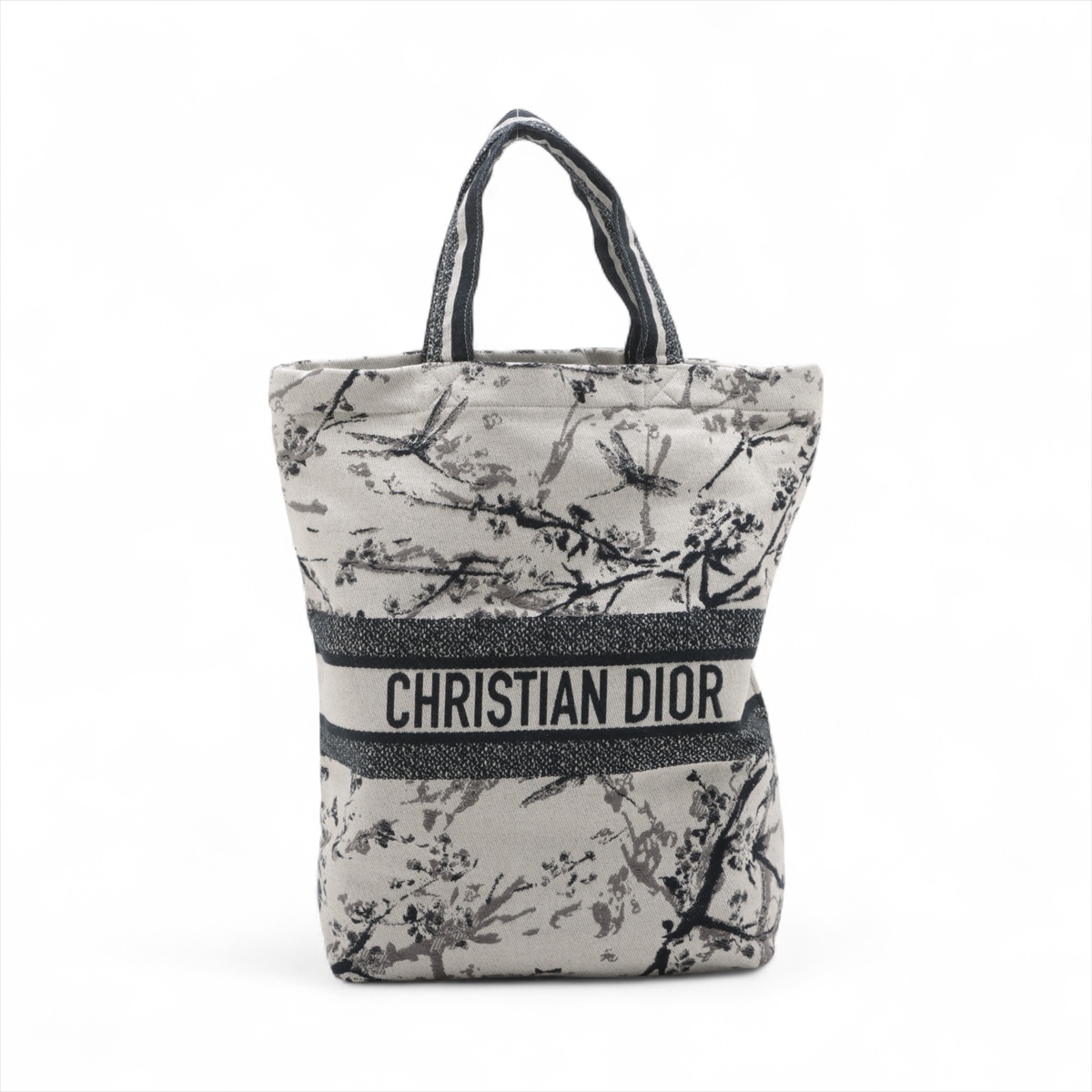 Dior ブックトート ミニ フォンバッグ グレー 2WAY 中古 Dior ブックトート ミニ フォンバッグ グレー 2WAY 中古 (Dior