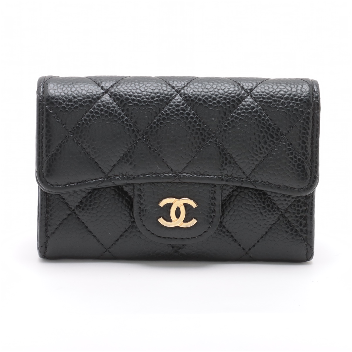 Chanel ブラック レザー キーケース CHANEL シャネル ブラック レザー キーケース - メルカリ