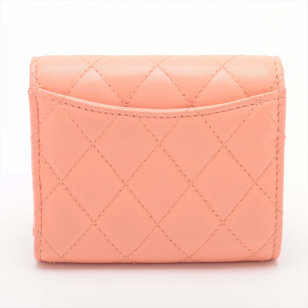 CHANEL マトラッセ ラムスキン ピンクゴールド 正規品保証1226 CHANEL マトラッセ ラムスキン ピンクゴールド 正規品保証1226