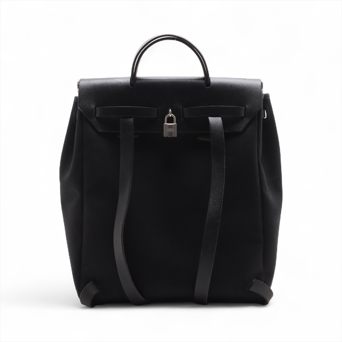 エルメス エールバッグジップPM トワルオフィシエxカーフレザー
