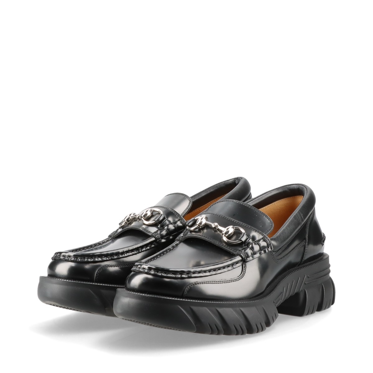 【新品未使用】グッチ　ホースビット　レザー　ローファー GUCCI 【新品同様】グッチ シェリーライン ホースビット レザー