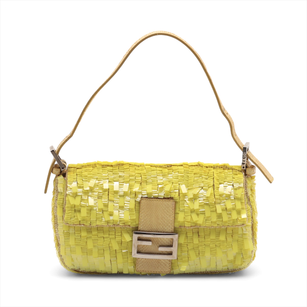 Fendi ビーズ マンマバケット ダメージ有り