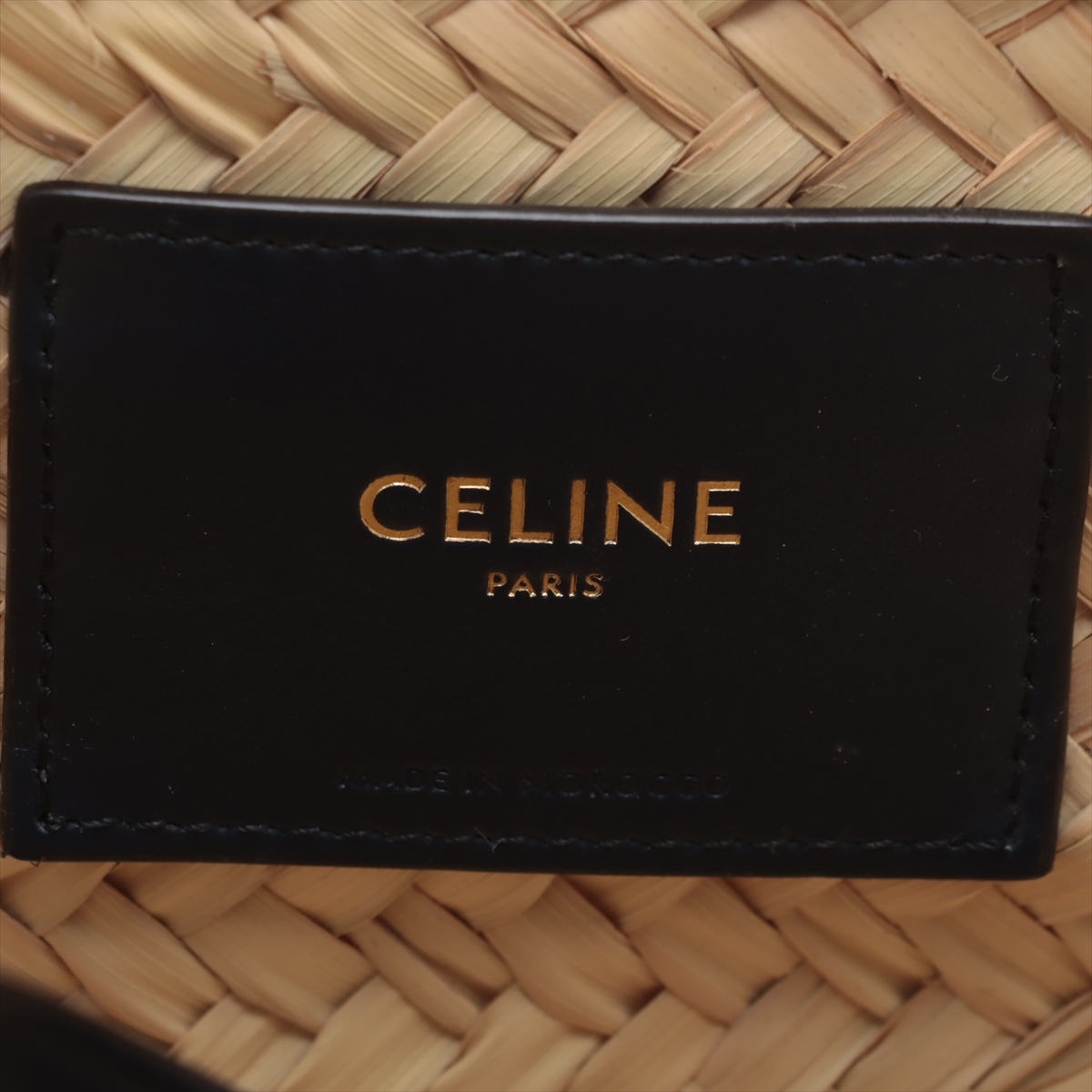 新品未使用 CELINE セリーヌ ラフィア バケハ トリオンフ L size セリーヌ CELINE CELINE バケットハット 2AUP7517Q ラフィア