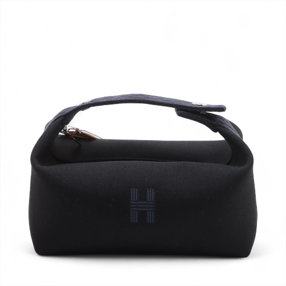 未使用品 希少カラー HERMES エルメス ブリッドアブラック PM ノワール エルメス ブリッド ア ブラックPM キャンバス ブラック シルバー
