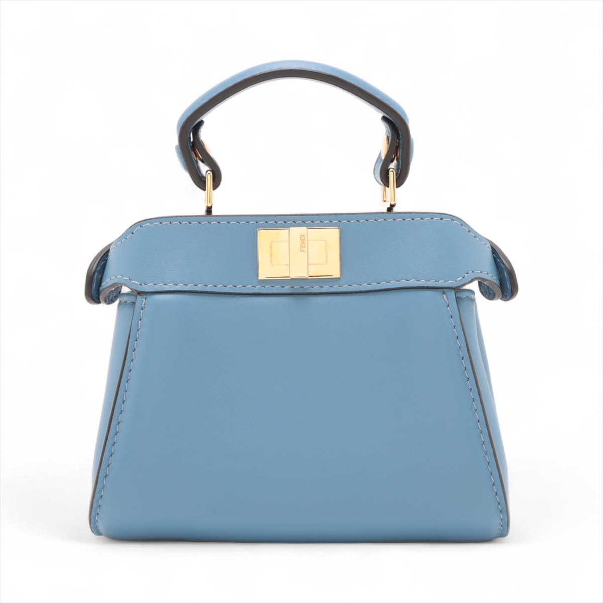 鑑定済・美品☆フェンディ ピーカブー 2way ハンドバッグ ターン