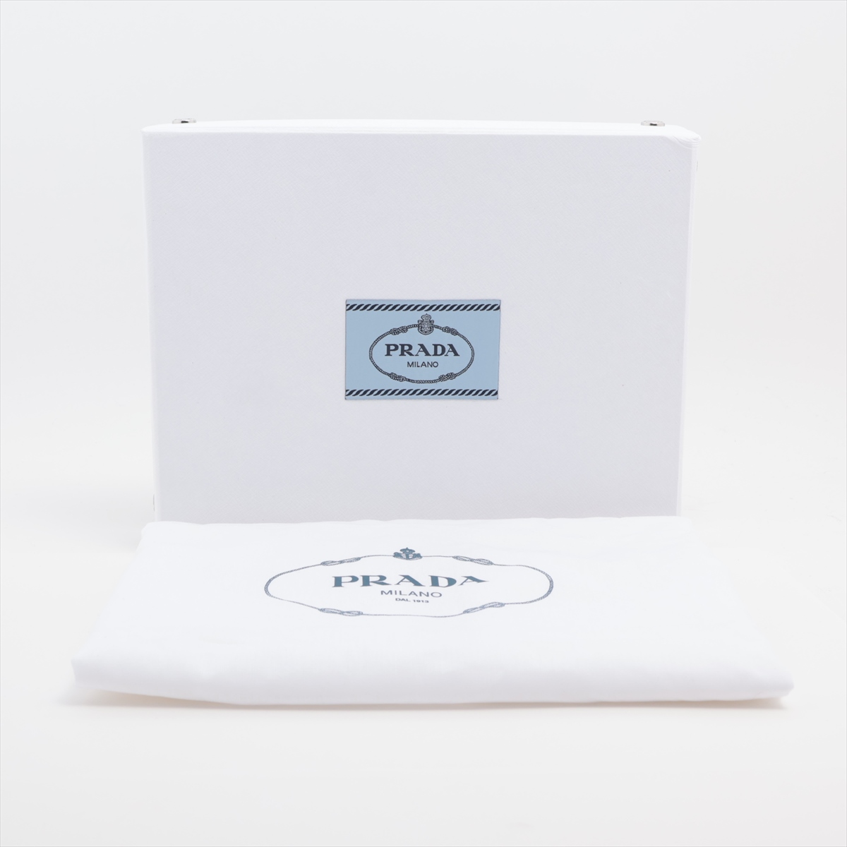 PRADA ナイロンバケットハットホワイト/ M PRADA RE-NYLON ハット XXL 2HC282 2DMI ホワイト ポリアミド