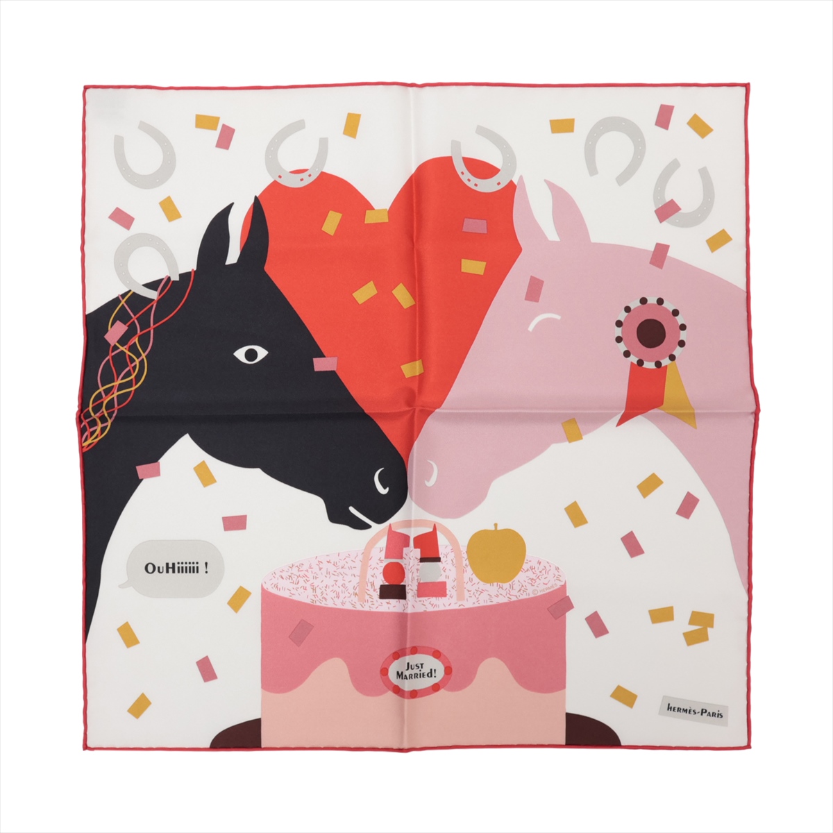 エルメス カレ45 A VOS CRAYONS さあ色鉛筆を出して スカーフ