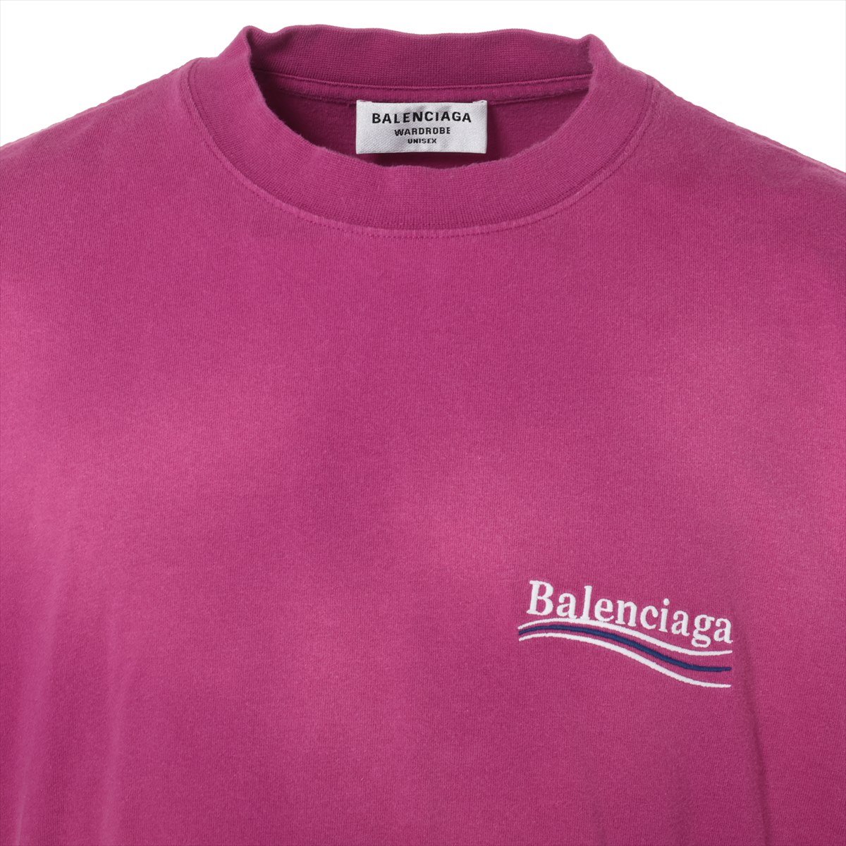 【VIP価格】BALENCIAGA コットン キャンペーン Tシャツ バレンシアガ キャンペーンロゴ 21年 コットン Tシャツ S メンズ