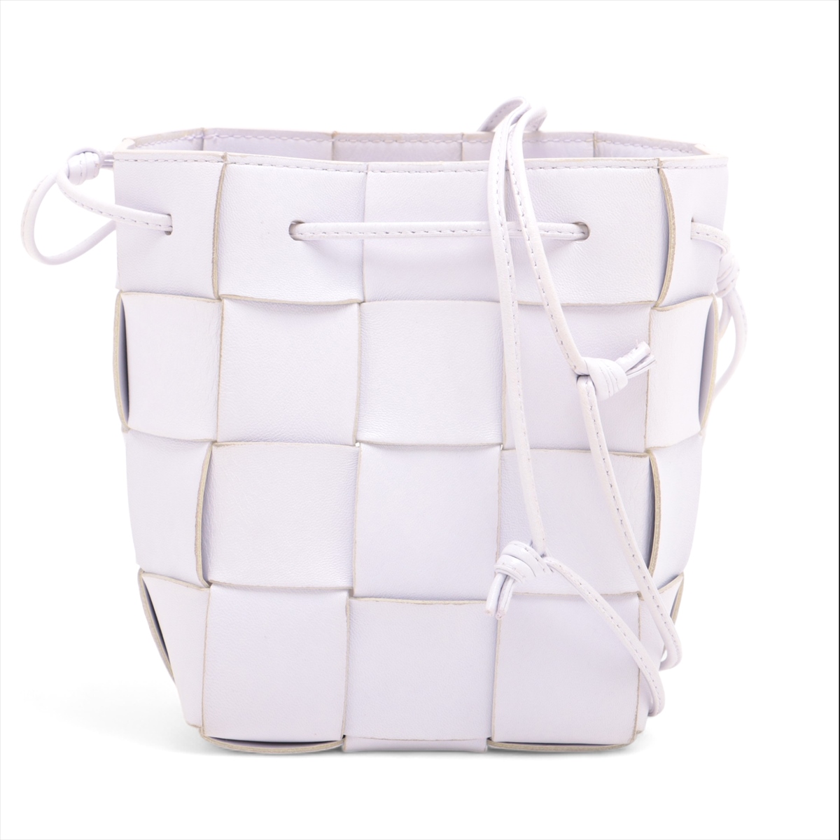 BOTTEGA VENETA マキシ イントレチャート カセット ライトパープル ボッテガヴェネタ マキシイントレチャート スモールカセット