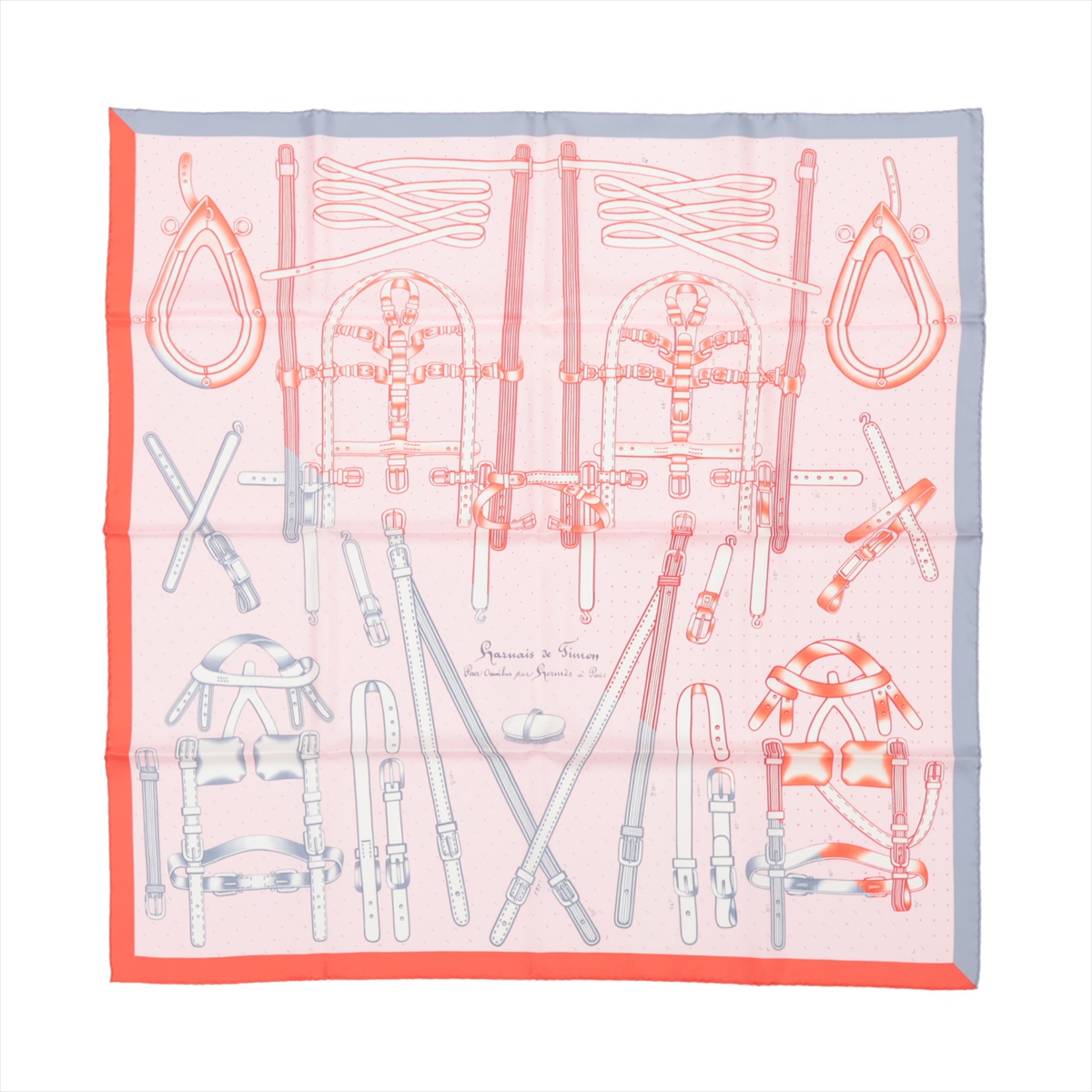 エルメス カレ90 Fleurs De Fuchsia フクシャの花 スカーフ
