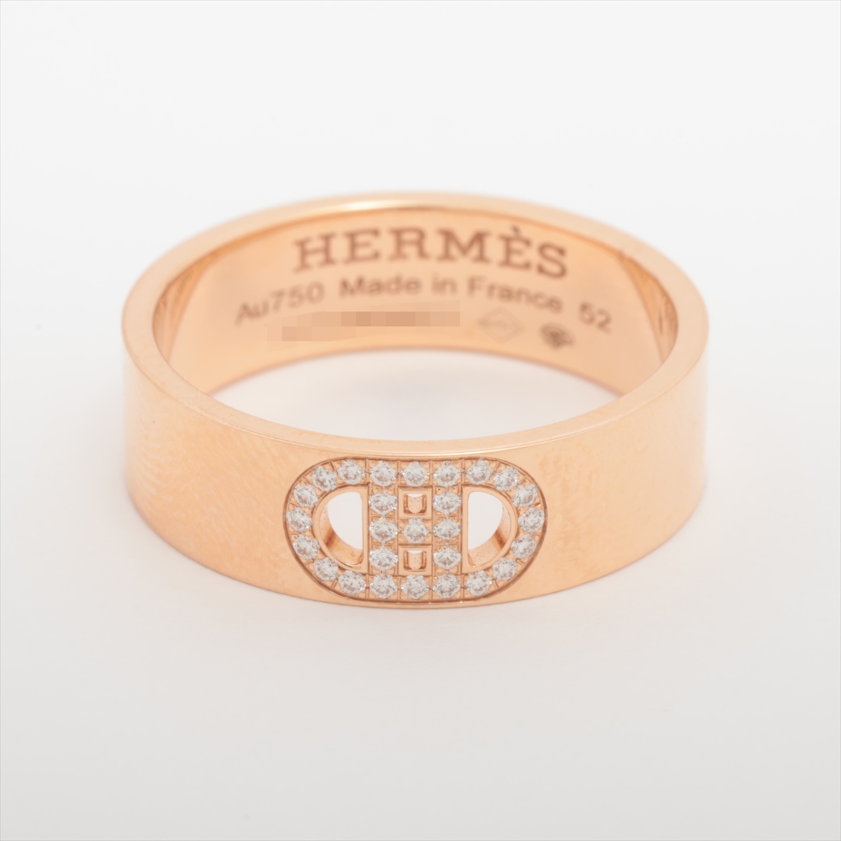 hermes キリム　リング　57 初期　au750 エルメス キリム リング #57 Au750WG【19980】 アクセサリー
