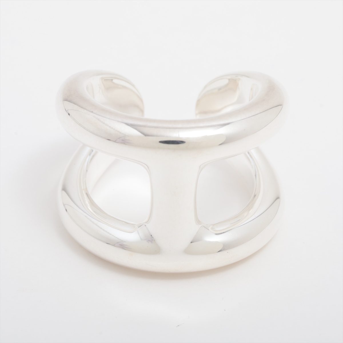 エルメス オスモズGM リング 52 925 15.0g シルバー A3778233
