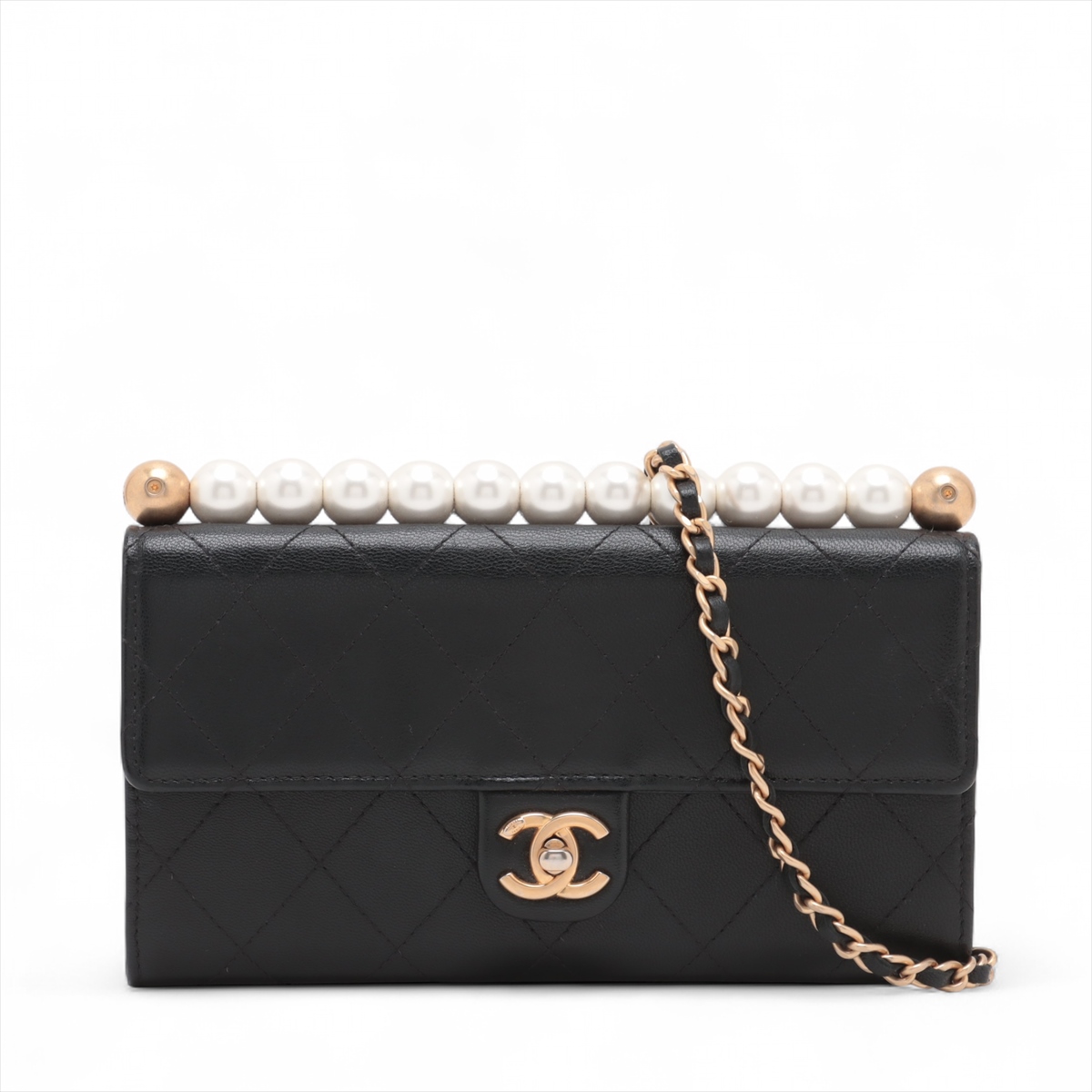 シャネル マトラッセ チェーンウォレット｜中古ブランド品
