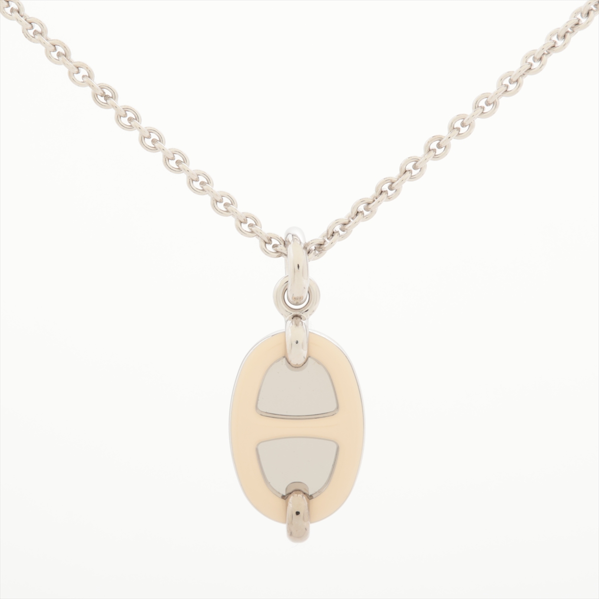 【23SS新作！】HERMES ショート ネックレス エルメス 花火師 ネックレス GP ネイビー A3300947｜中古