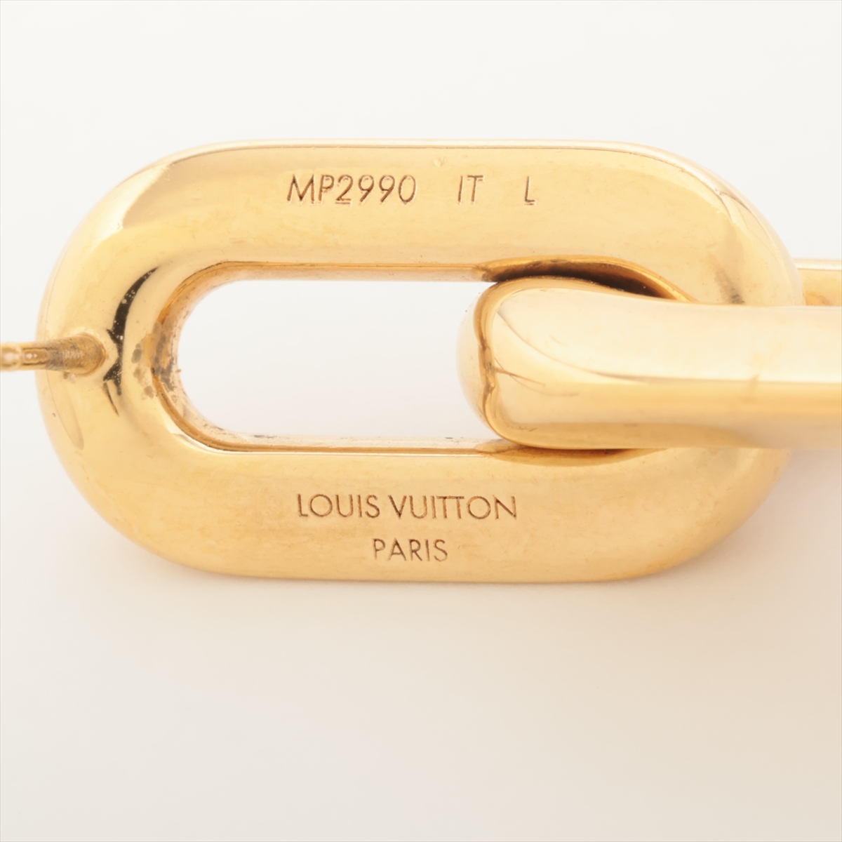 LOUIS VUITTON ピアス ブックルドレイユ ドゥーブル 2マイヨン ルイ・ヴィトン(LOUIS VUITTON)ルイ・ヴィトン ブックルドレイユ