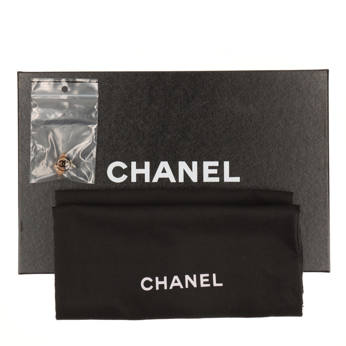【未使用品】CHANELシャネル　レザーストラップパンプス　ブラック シャネル CHANEL ココマーク アンクルストラップ パテントレザー