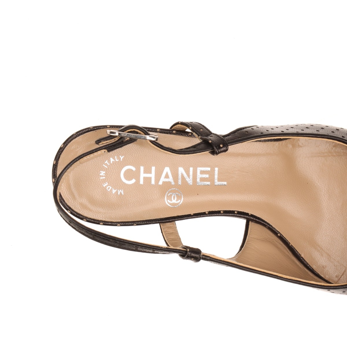 CHANEL シャネル ストラップパンプス CHANEL - 小さいサイズ☆CHANEL【シャネル】ココマークバック