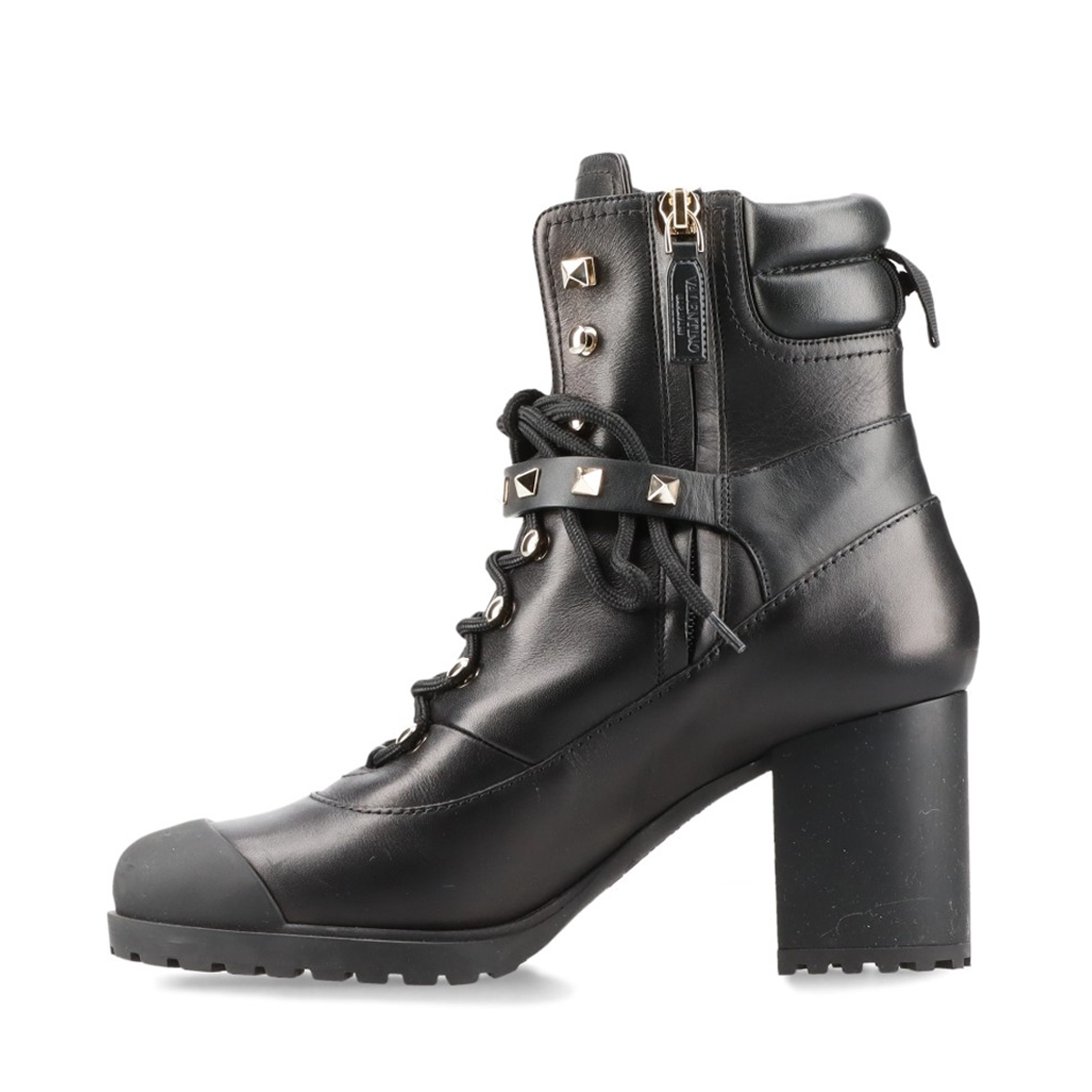 Valentino Garavani ロックスタッズ ロングブーツ | ブラック