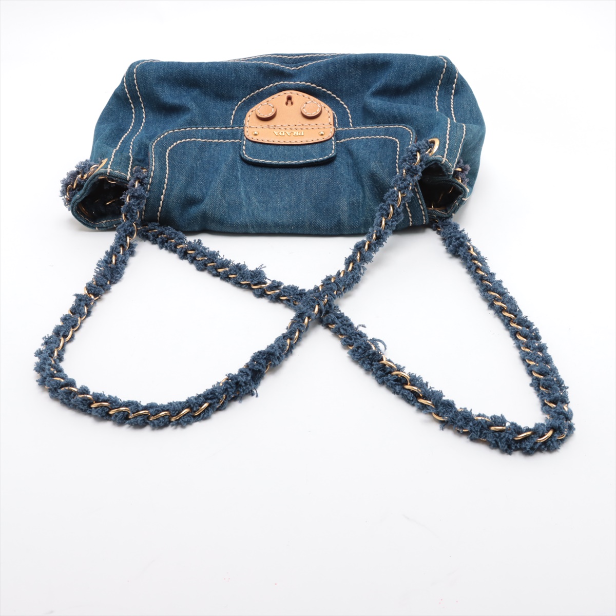 美品　PRADA SPORTS　デニム手提げバッグ 美品PRADA SPORTSデニム手提げバッグ