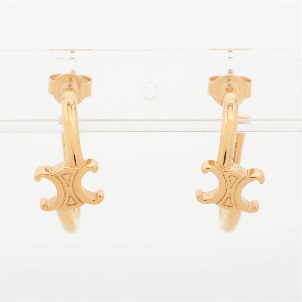 セリーヌ トリオンフ アシンメトリック ピアス(両耳用) GP