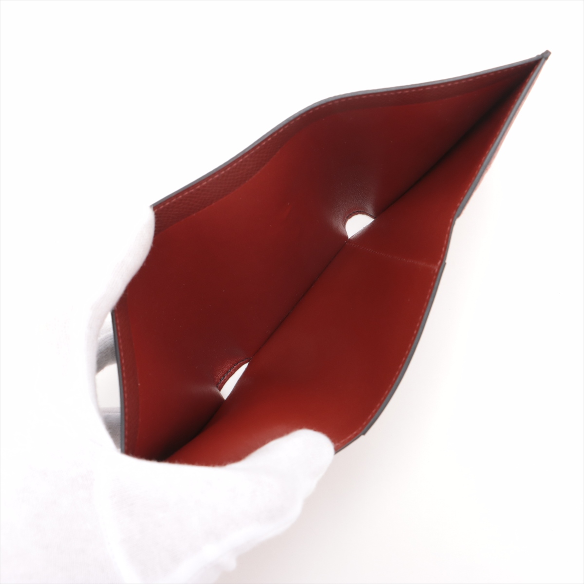 【美品】エルメス　ゴールド金具　ブレスレット　ボルドー×ゴールド　レザー エルメス ゴールド金具 ブレスレット ボルドー×ゴールド レザー