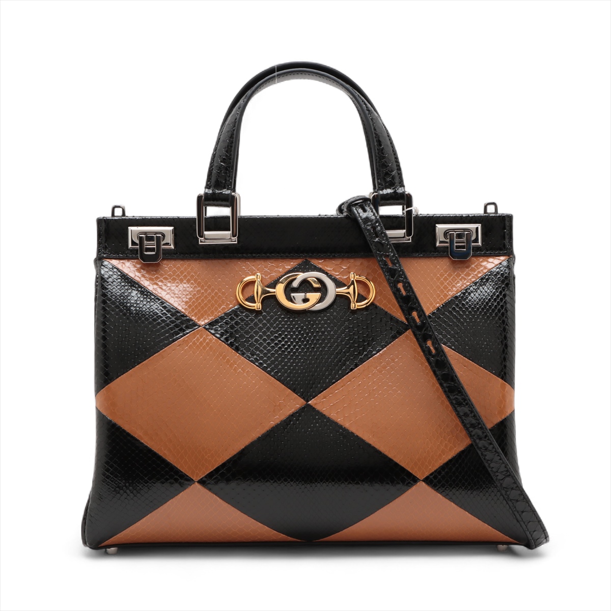 グッチ レザー ズミ 2way バッグ 564718 WMNS) Gucci Zumi Leather Shoulder Bag Black 564718-05J0X-1000