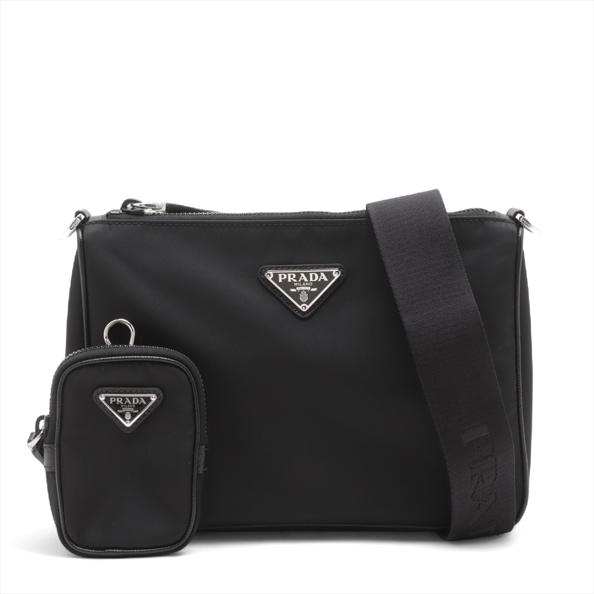 ［VINTAGE] PRADA ブリック レザー ショルダーバッグ★ABランク ブリック サフィアーノレザー ショルダーバッグ/ プラダ バッグ