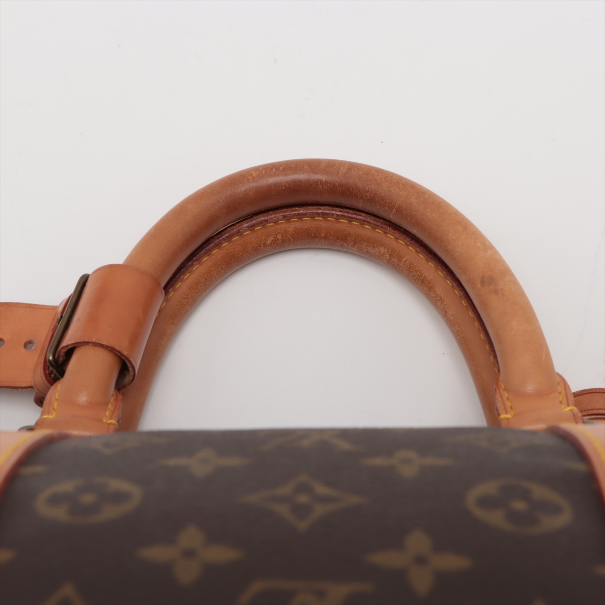 【鑑定済】ルイヴィトン モノグラム キーポル 55 ボストンバッグ ブラウン LOUIS VUITTON - 【5ga0679-h】ルイヴィトン ボストンバッグ