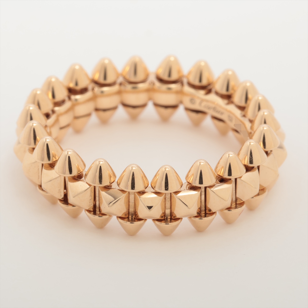 カルティエ ダイヤ リング 750(YG)×SS 8.6g 54号 カルティエ ダイヤ リング 750(YG)×SS 8.6g 54号