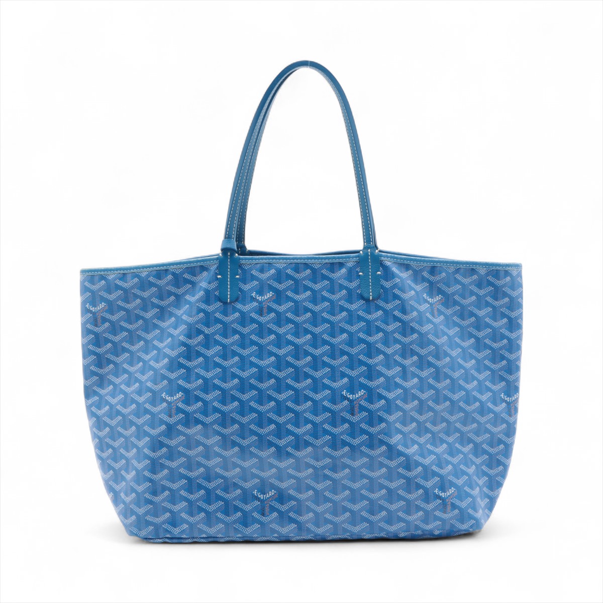 本物　ゴヤール　サンルイPM ホワイト GOYARD ゴヤール サンルイ PM ホワイト PVC ハンドバッグ ポーチ