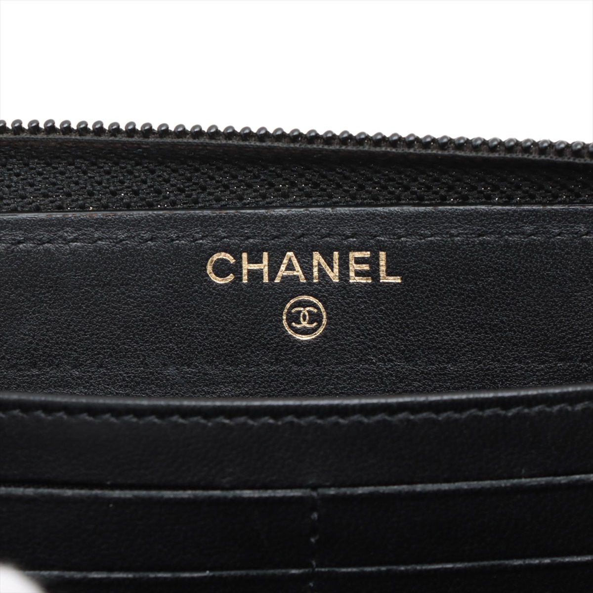 【正規品】CHANEL ボーイシャネル ラムスキン　ラウンドファスナー　24番台 楽天市場】シャネル 長財布 CHANEL ボーイシャネル ラウンド