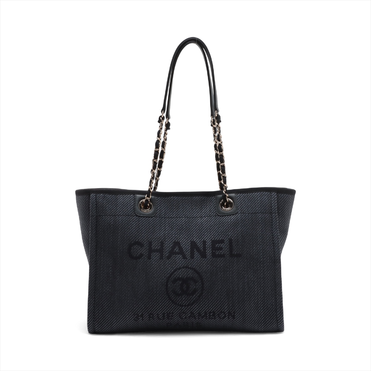 【使い勝手抜群♪】CHANEL ドーヴィル シャネル ドーヴィル トートバッグ｜中古ブランド品・ブランド