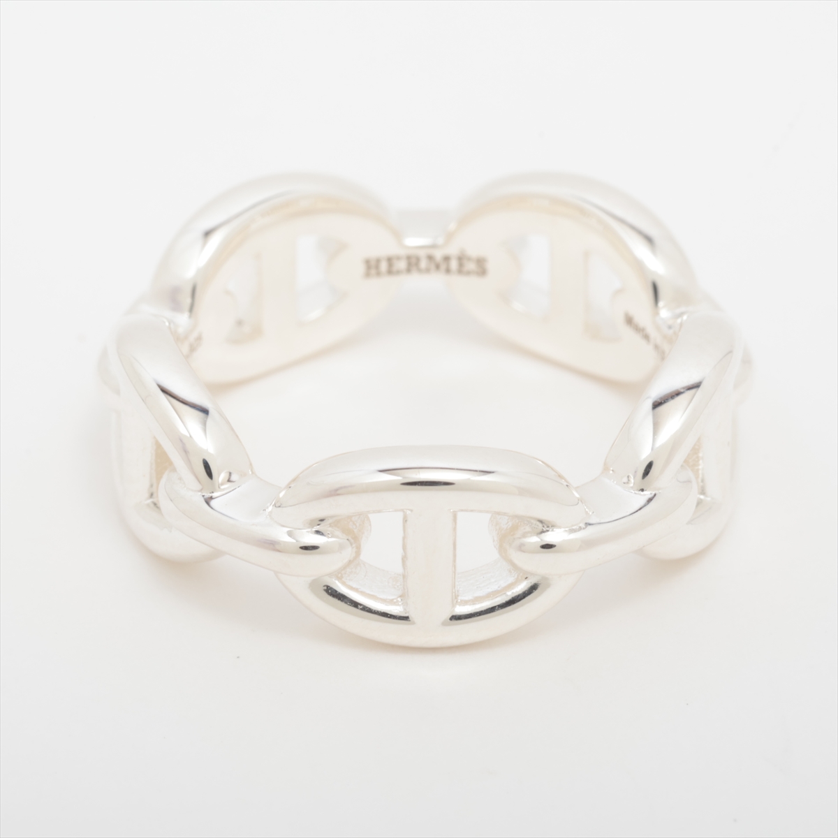 最終値下げ　美品　HERMES シェーヌダンクル アンシェネ リング　サイズ53 美品HERMES シェーヌダンクルアンシェネリング サイズ53