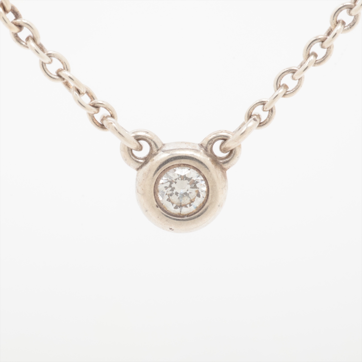 ティファニー　キー　ブローチ　925 TIFFANY & CO. 【ティファニー】 K14ダイヤペントップ兼ブローチ