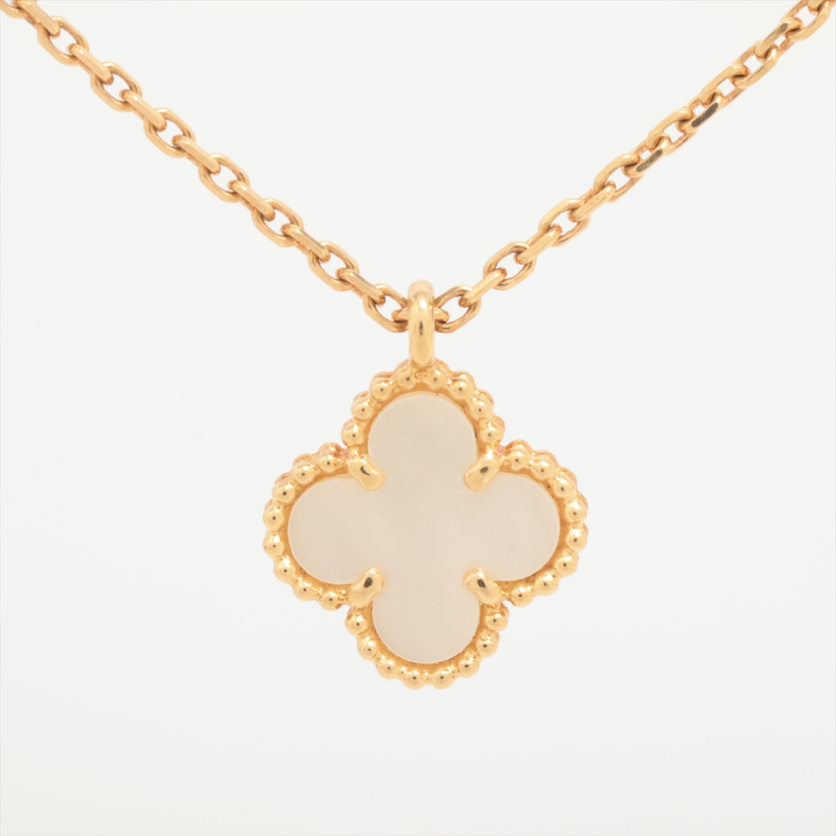 すぐ届く【VAN CREEF＆ARPELS】パピヨン シェル ネックレス Van Cleef & Arpels ヴァンクリーフ＆アーペル ラッキー