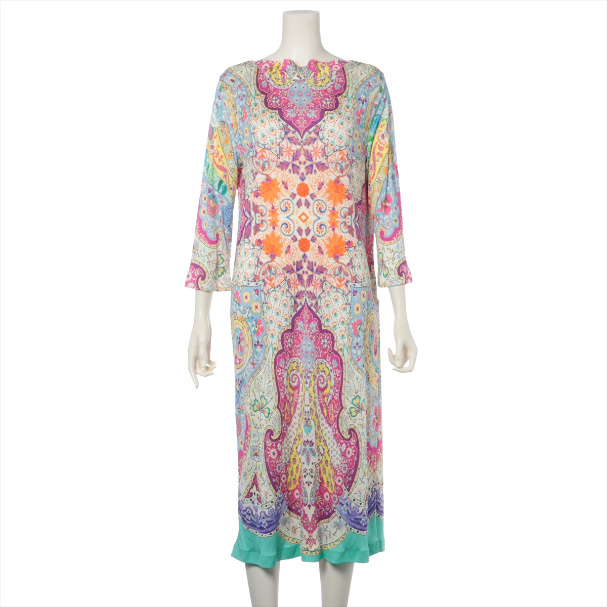 ETRO（エトロ）ワンピース 白 サイズ:40(M位) レディース