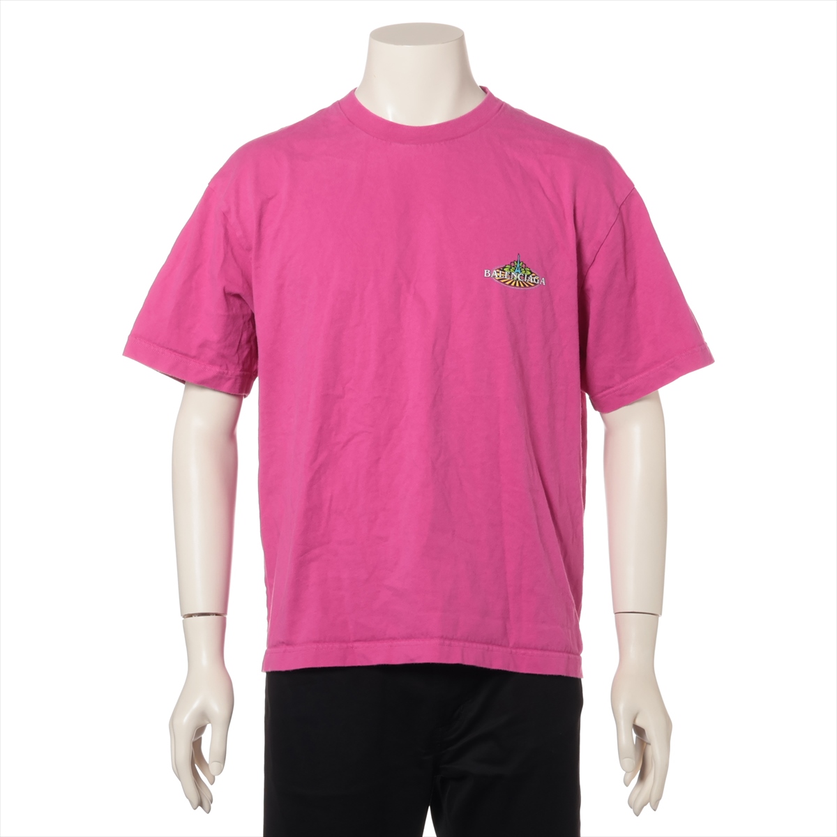 バレンシアガ　Tシャツ　XS レディース BALENCIAGA バレンシアガ Tシャツ レディース XS イエロー